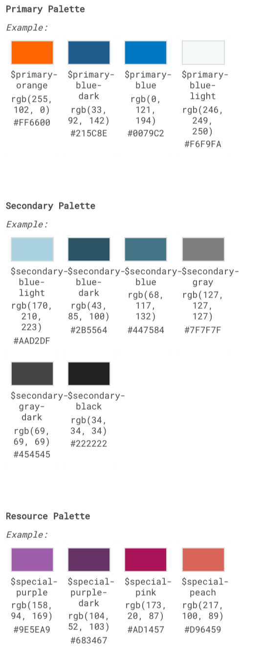 Guide Colors 1