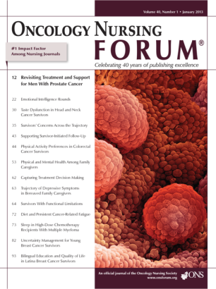 Number 1 / January 2013 cover image